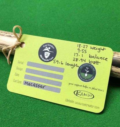 Pro Cue One Piece Macassar - Image 10