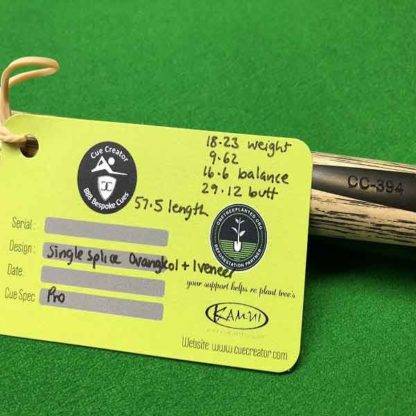 Pro Cue Single Splice Ovangkol and Veneer - Image 6