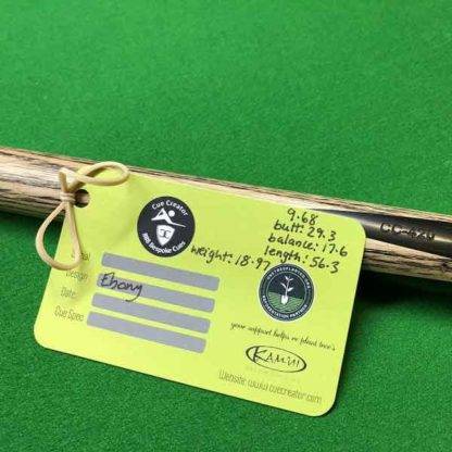 Cue Creator Plain Ebony Butt Stock Cues - Image 12